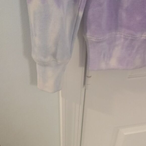 Gildan Pastel Tie-Dye Hoodie with Ocean Print - Picture 7 of 8